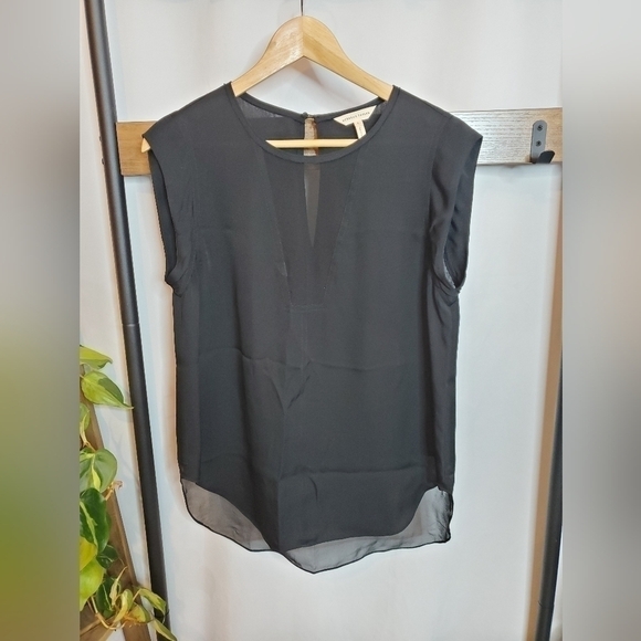 Rebecca taylor semi sheer blouse. Size 6. EUC - Picture 8 of 8